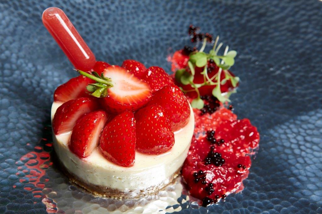 Strawberry cheesecake