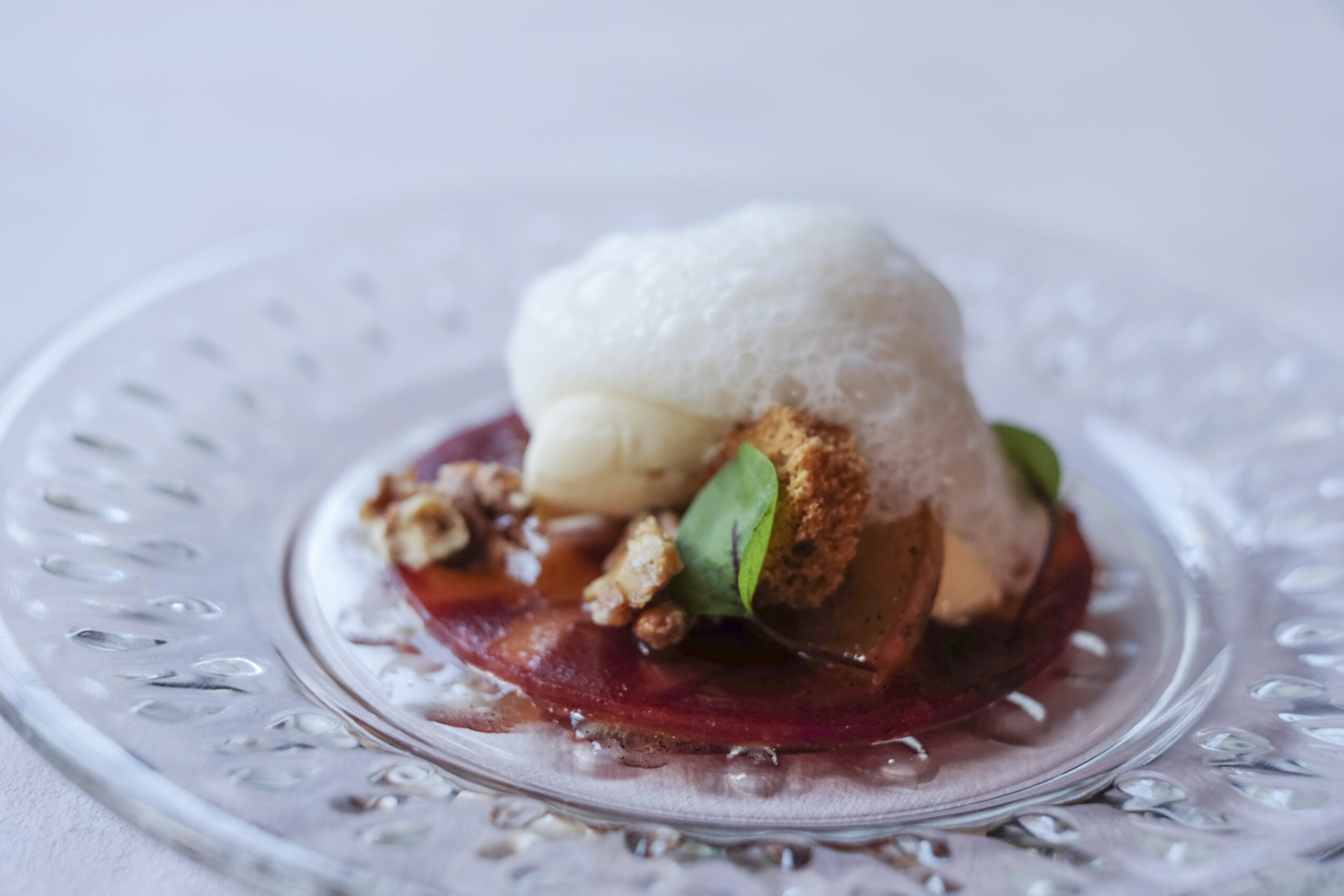 carpaccio autumn fruit