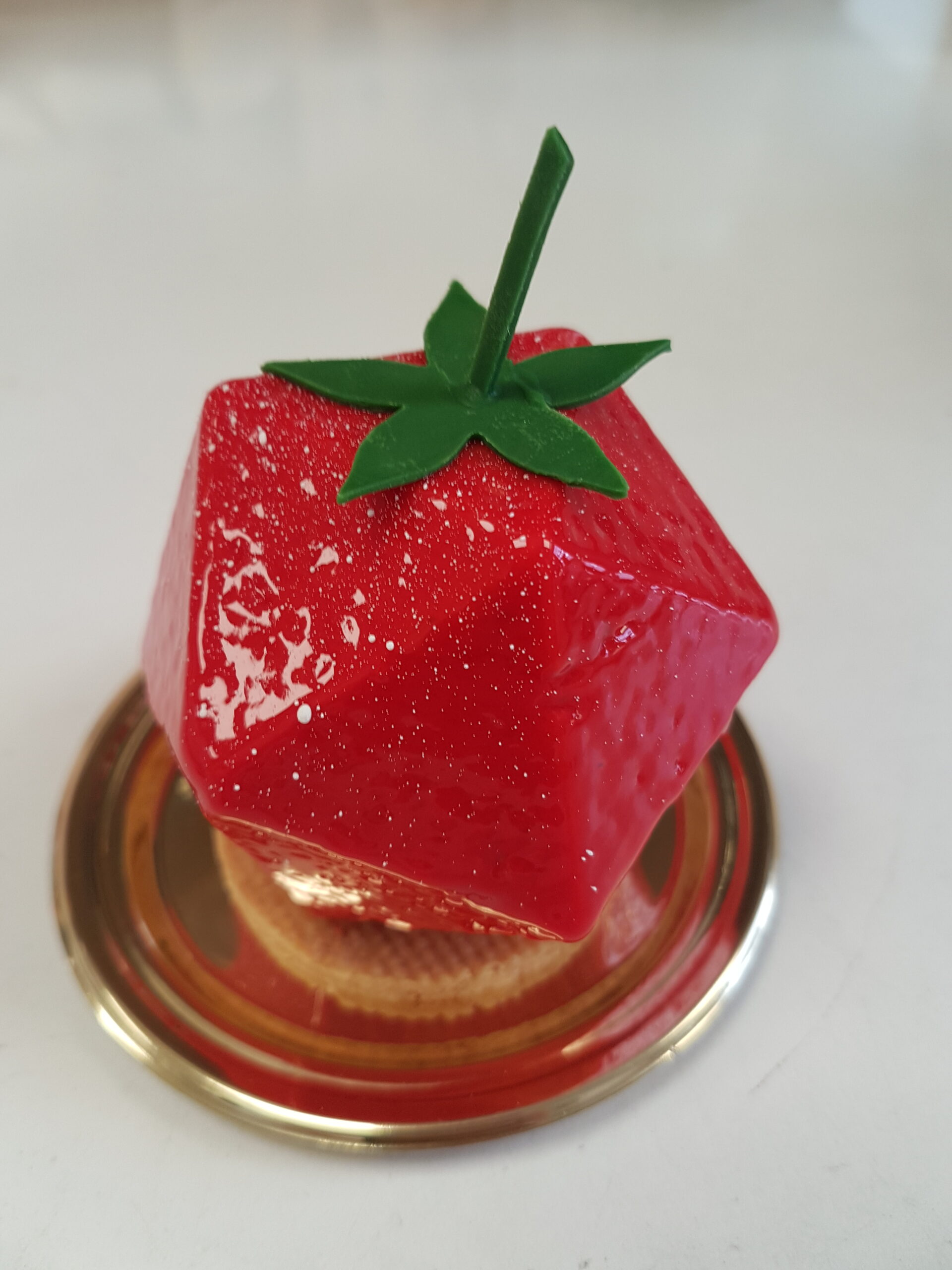 geometric strawberry